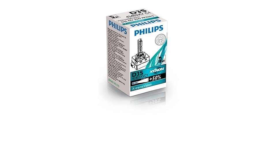 D3S Philips X-tremeVision Xenon autolamp 42403XVIC1