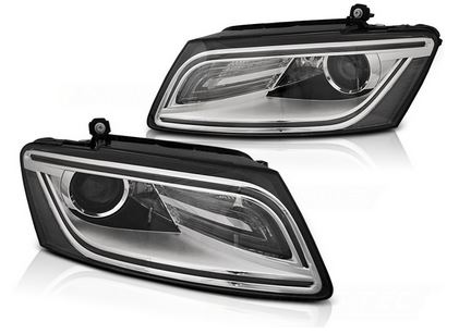 Headlights AUDI Q5 08.12-17 CHROME LED DRL