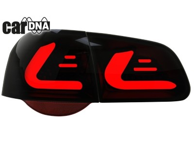 Taillights LED VW Passat 3C Variant 05-10 black/smoke