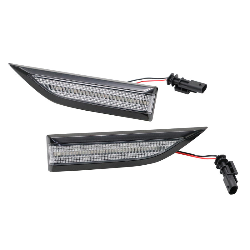 Set LED Side Indicators  Volkswagen Transporter T6 2015-2020 - White - incl. Dynamic Running Light