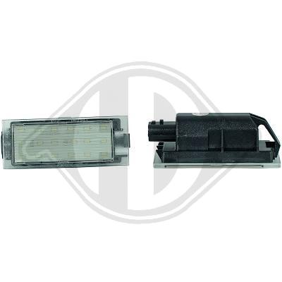 License plate light LED Renault Clio/Megane