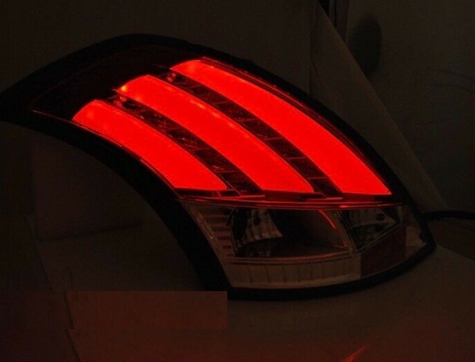 Taillights Suzuki Swift 9/10- LED Smoke