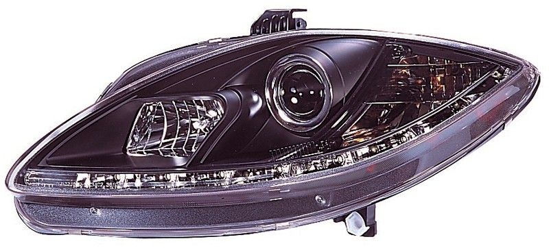 Headlights Seat Leon/Alteaith/Toledo 05- black whiteh orginal le