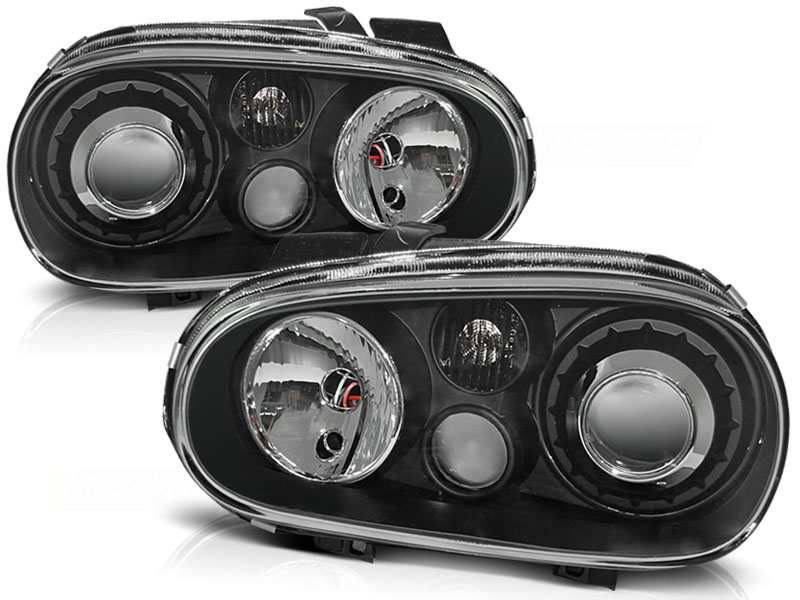 Headlights VW Golf IV R32-look Black