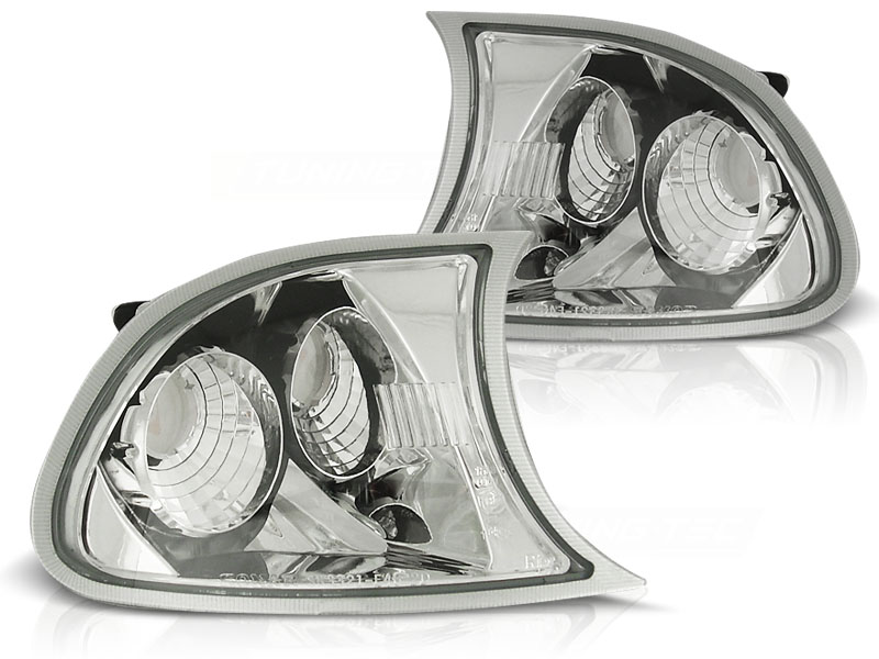Indicators BMW E46 coupe/cabrio Clear Chrome