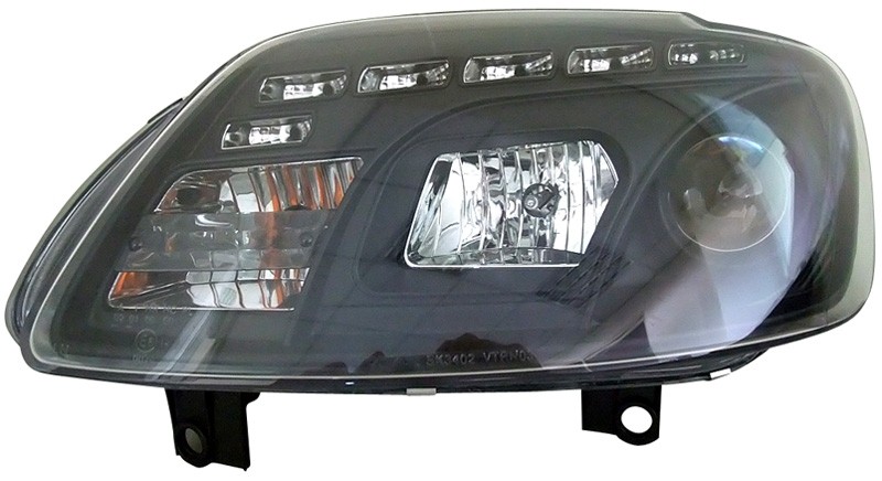 Headlights VW Touran Black