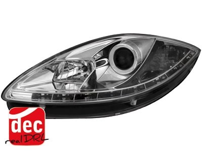 Headlights Seat Leon / Altea / Toledo 05-09 Devil Eyes Dlite Chr