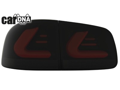 Taillights VW Touareg 02-10 Car DNA LED black/smoke