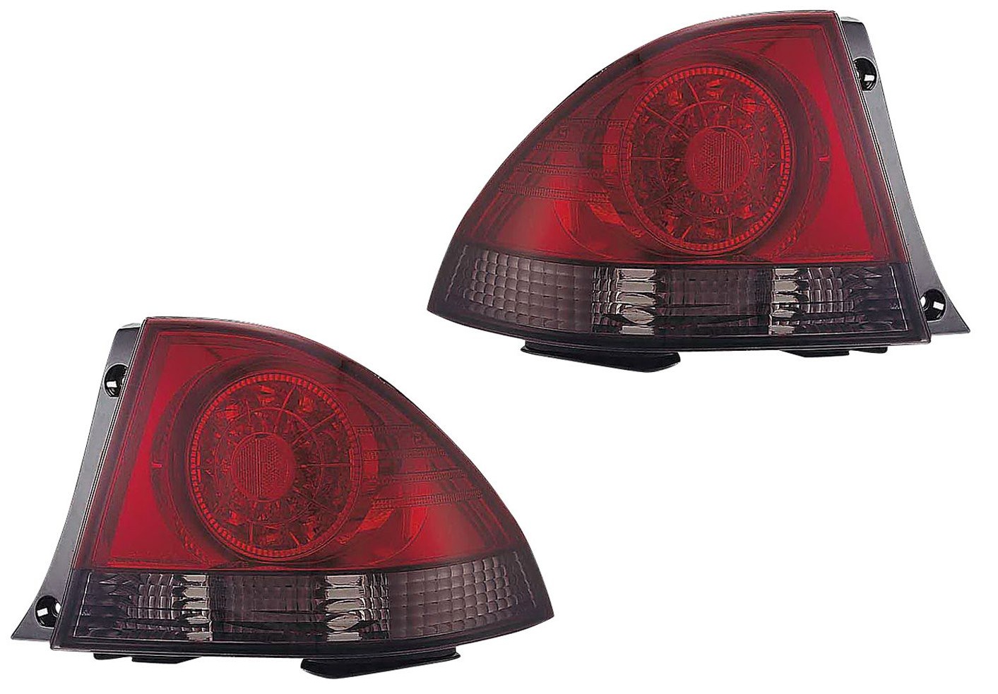 Set LED Tail Lights  Lexus IS200 1998-2005 - Red/Smoke